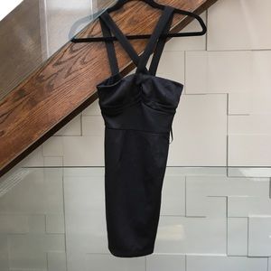💐2/$35 Cocktail black halter dress